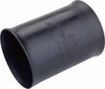 Fraenkische Rohrwerke 19910040 Muffe    Schwarz 1 S