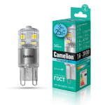 Лампа светодиодная LED3-G9-NF/845/G9 3Вт 220В Camelion 13703