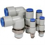 KSH06-02S SMC KS, Rotary One-touch Fitting, Metric