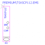 TSXSCP112 Schneider Electric PCMCIA-KARTE 20MA / TSX PREMIUM PLC