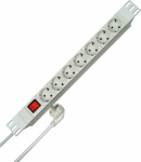 Kopp 930704010 Steckdosenleiste 19 Zoll 7fach Weiss