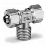 KFG2T0806-01S SMC KFG2T, Stainless Steel 316 Insert Fittings, Male Branch Tee
