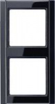 Jung  Rahmen   Schwarz A582SW