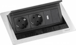 EVOline 159370100000 Einbau-Steckdosenleiste 2fach