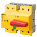 Trennschalter   Rot, Gelb 3polig  100 A 3 Schliesse