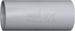Fraenkische Rohrwerke 23150025 Muffe    Grau 50 St.