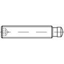 TOOLCRAFT  138198 Madenschraube M10 45 mm Stahl br