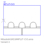 UT-CV3 Mitsubishi Terminal Cover