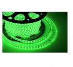 Лента светодиодная SMD5050 13х8мм 60LED/м 14.4Вт/м 220В IP65 зел. (уп.100м) Neon-Night 142-104