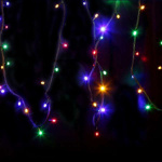 Гирлянда "ДЮРАПЛЕЙ" 20м 200LED 13Вт 220В IP54 мульти.; черн. провод NEON-NIGHT 315-159