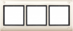 Merten  Rahmen Abdeckung Aquadesign Weiss 401344