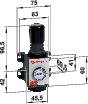 Norgren R92G-2GK-RMG  Druckregler 1/4" Druckluft B