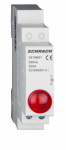 AZ106801 Schrack Technik Reiheneinbau-Einzel-LED AMPARO, rot, 230V-AC