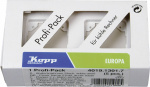 Kopp 2fach Rahmen  Europa Arktis-Weiss, Matt 401913