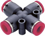 Norgren Kreuzverbinder C00900400     Rohr-d: 4 mm