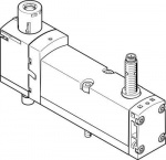 FESTO Magnetventil 8033030 VSVA-B-M52-MZTR-A1-1T1L