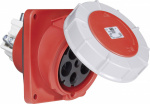 PCE Power Twist 445-6 CEE Anbaudose 125 A 5polig 4