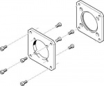 FESTO Flansch 558021 EAMF-A-62A-80G    1 St.