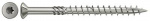 Fischer  660608 Terrassenschrauben 5 mm 60 mm Torx