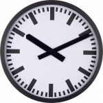 EUROTIME 59540-05 Funk Funkuhr 35 cm x 35 mm x 5 c