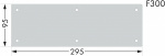 WAGO 850-819/002-000 Flanschplatte  (B x H) 295 mm