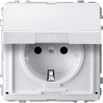 Merten   Steckdose Aquadesign Polarweiss MEG2310-72
