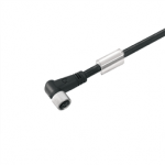 9456150090 Weidmueller Sensor-actuator Cable (assembled) / Sensor-actuator Cable (assembled), One end without connector, M8, No. of poles: 4, Cable length: 0.9 m, Socket, angled