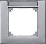 Merten  Rahmen Abdeckung System M Aluminium 476160