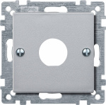 Merten   Abdeckung System M Aluminium 468760