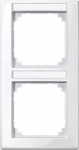 Merten  Rahmen Abdeckung System M Polarweiss 470219
