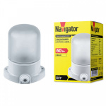 Светильник 61 509 NBL-SA1-60-E27-WH (НПБ 400 для сауны) Navigator 61509