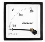 MGF67300A Schrack Technik Voltmeter, 72x72mm, 300V AC
