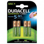 Аккумулятор DURACELL AAA/HR03-4BL 850mAh бл/4шт