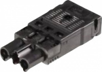 Wieland 92.734.0053.1  Stecker  Schwarz
