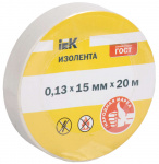 Изолента ПВХ 0.18х19мм (рул.20м) для DIY красн. ИЭК UIZ-18-19-20MS-K04