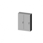 SCE-72XM5418G Saginaw 2DR XM Enclosure / ANSI-61 gray powder coating inside and out. Sub-panels are galvanized.