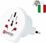 Skross 1.500223-E Reiseadapter  CA W to IT