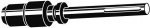 Adapter SDS-max auf SDS-plus-Aufnahme Heller 21759