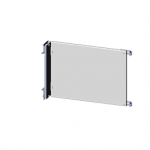 SCE-1436P1 Saginaw Panel / Swing Out / Powder coated white.