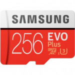 Карта памяти Samsung EVO Plus microSDXC 256Gb, Class 10+ад, MB-MC256GA