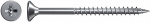 Fischer  551096 Spanplattenschrauben 4 mm 30 mm Kr