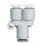KGU08-00 SMC KGU-00, One-touch Fitting Stainless, Union Y