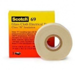 Изолента стекловолоконная 19мм Scotch 69 (дл.33м) 3М 7100090267