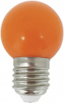 LightMe LED  E27 Tropfenform 1 W Orange (d x L) 45