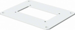 6290104 Bodenplatte  170 mm Weiss