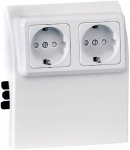 75582 Elektro-Sockelleistensystem Steckdosencontai