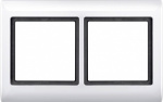 Merten  Rahmen Abdeckung Aquadesign Polarweiss 4002