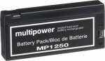 multipower MP1250 B20113MP Bleiakku 12 V 2 Ah Blei
