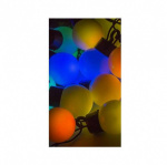 Гирлянда "LED-Шарики" 5м d=25мм 25LED RGB темно-зел. провод 6Вт 220В IP20 NEON-NIGHT 303-559