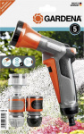 GARDENA  18299-32 Gartenbrause mit Anschluss-Set